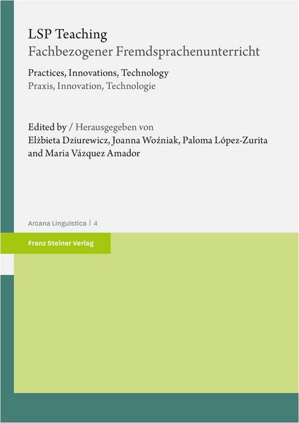 LSP Teaching / Fachbezogener Fremdsprachenunterricht, Taschenbuch von , Franz Steiner Verlag, 9783515139489