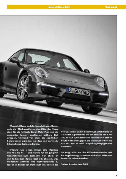 Produktbild: Das Porsche 911 Daten-Buch