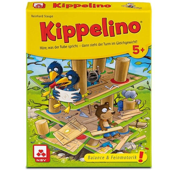 Produktbild: Kippelino, Geschicklichkeitsspiel, Stapelspiel, Familienspiel