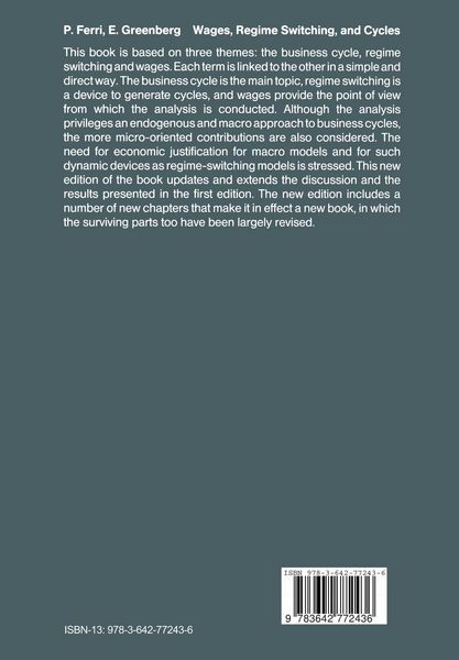 Produktbild: Wages, Regime Switching, and Cycles