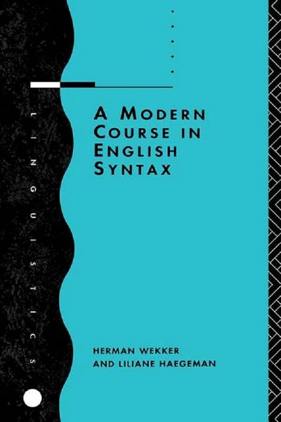 Produktbild: A Modern Course in English Syntax