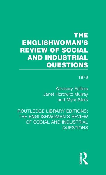 Produktbild: The Englishwoman's Review of Social and Industrial Questions