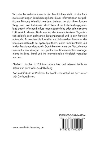 Produktbild: Information und Entscheidung