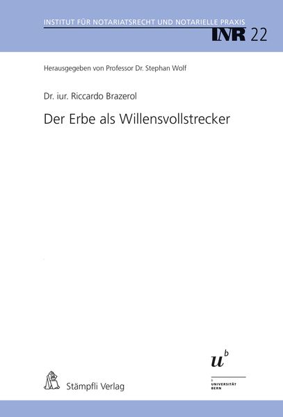 Produktbild: Der Erbe als Willensvollstrecker