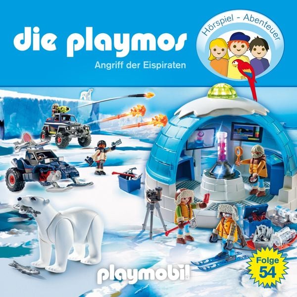 Die Playmos - Das Original Playmobil Hörspiel, Folge 54: Angriff der Eispiraten - David Bredel , Florian Fickel, Audio, 4260229663240