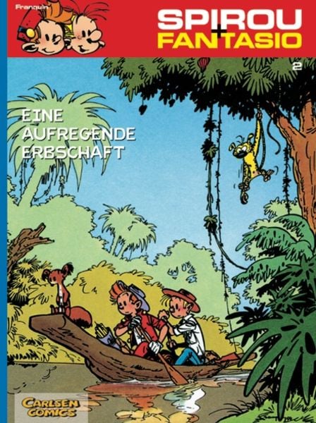 Spirou und Fantasio 2: Eine aufregende Erbschaft, Taschenbuch von André Franquin, Carlsen, 9783551772022