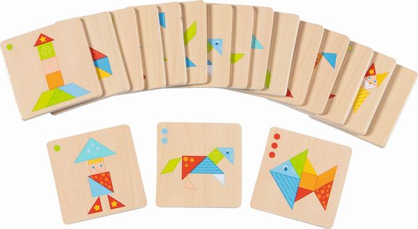 Produktbild: Bunte Tangram Welt