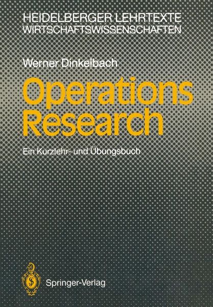 Produktbild: Operations Research