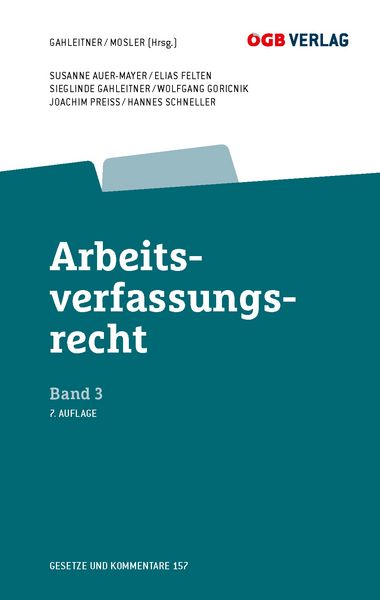 Produktbild: Arbeitsverfassungsrecht Bd 3