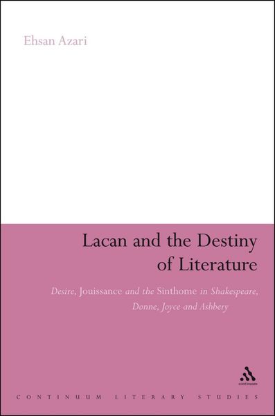 Produktbild: Lacan and the Destiny of Literature