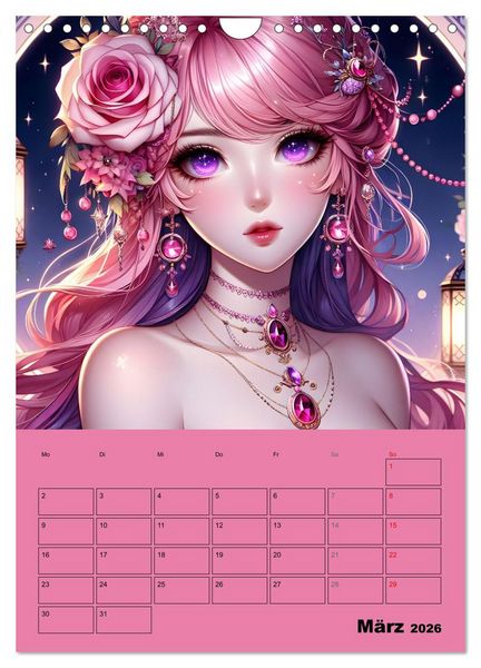 Produktbild: Sehnsucht nach Fantasie (Wandkalender 2026 DIN A4 hoch), CALVENDO Monatskalender