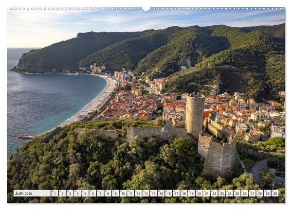 Produktbild: Die Italienische Riviera - Ligurien (hochwertiger Premium Wandkalender 2026 DIN A2 quer), Kunstdruck in Hochglanz