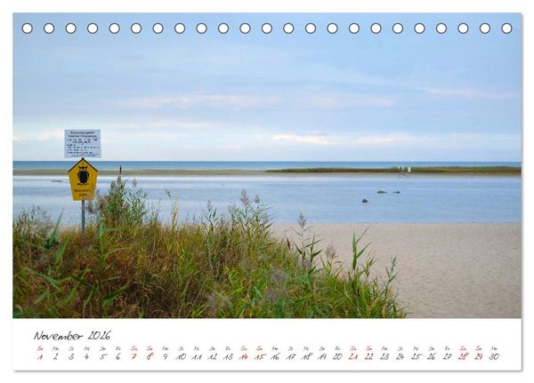 Produktbild: Osteeinsel Poel (Tischkalender 2026 DIN A5 quer), CALVENDO Monatskalender