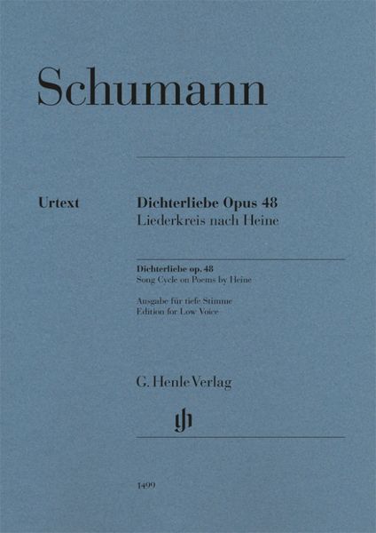 Produktbild: Robert Schumann - Dichterliebe op. 48