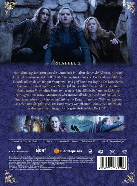 Produktbild: Die Erben der Nacht - Staffel 2 - Mediabook [2 DVDs]
