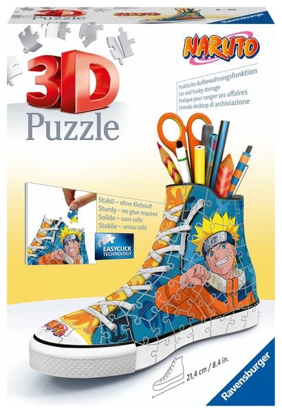 Produktbild: 3D Puzzle Sneaker Naruto
