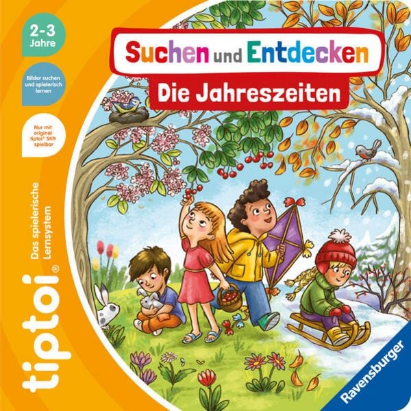 Tiptoi Suchen und Entdecken - Die Jahreszeiten, Gebundene Ausgabe von Kathrin Lena Orso, Ravensburger Verlag GmbH, 9783473492305