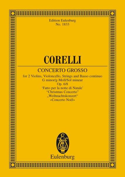 Produktbild: Concerto grosso g-Moll