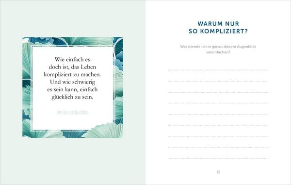Produktbild: Der kleine Buddha: Dein Journal