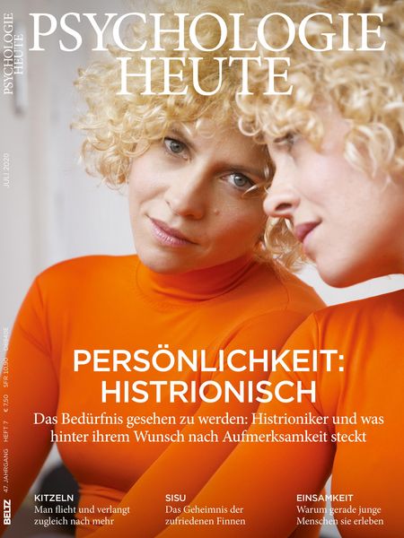 Produktbild: Psychologie Heute 7/2020: Pers&ouml;nlichkeit: Histrionisch