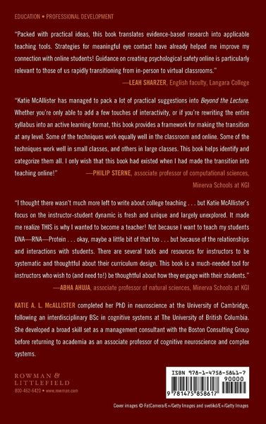 Produktbild: Beyond the Lecture
