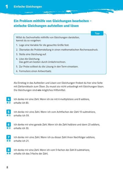 Produktbild: 10-Minuten-Training Mathematik Gleichungen l&ouml;sen 7. - 10. Klasse