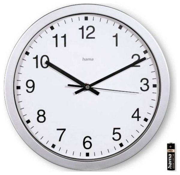 Produktbild: Hama 00185870 Quarz Wanduhr 40mm