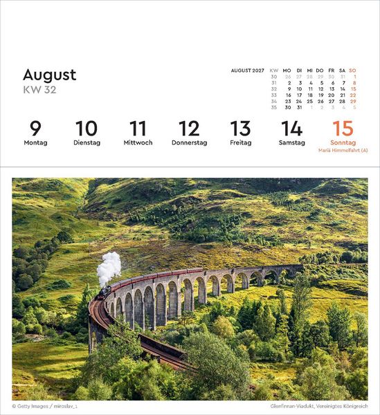 Produktbild: Urlaubsfeeling - KUNTH Postkartenkalender 2027