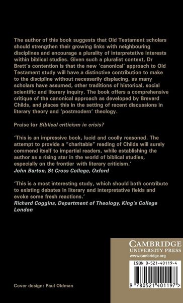 Produktbild: Biblical Criticism in Crisis?