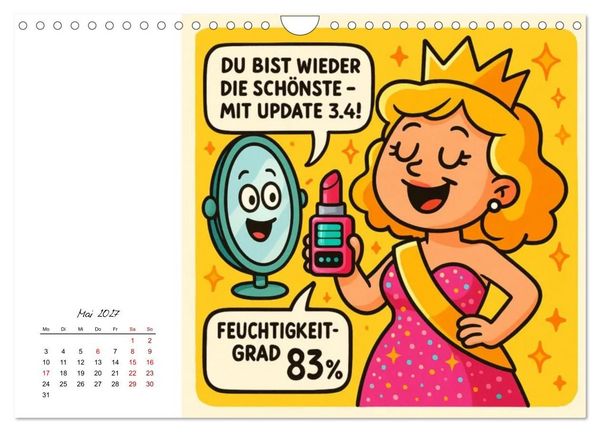 Produktbild: Job-Chaos total - voll Panne, voll verpeilt (Wandkalender 2027 DIN A4 quer), CALVENDO Monatskalender