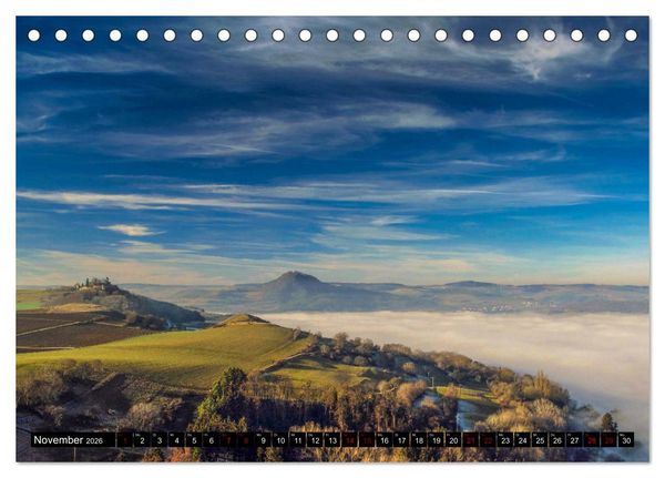 Produktbild: Hegau und westlicher Bodensee (Tischkalender 2026 DIN A5 quer), CALVENDO Monatskalender