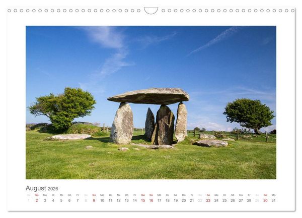 Produktbild: Wales / AT-Version (Wandkalender 2026 DIN A3 quer), CALVENDO Monatskalender