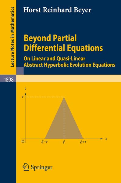 Produktbild: Beyond Partial Differential Equations