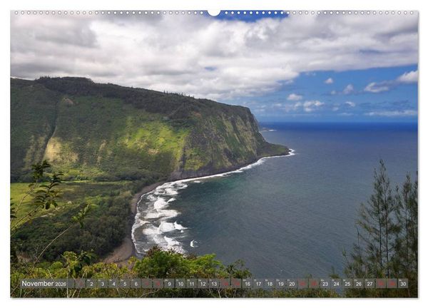 Produktbild: The Big Island of Hawaii (hochwertiger Premium Wandkalender 2026 DIN A2 quer), Kunstdruck in Hochglanz
