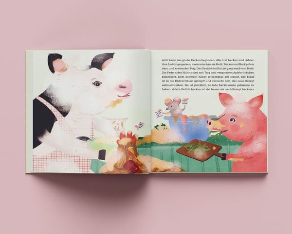 Produktbild: Tiere backen einen Kuchen