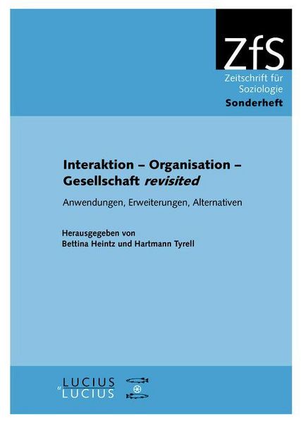 Produktbild: Interaktion - Organisation - Gesellschaft revisited
