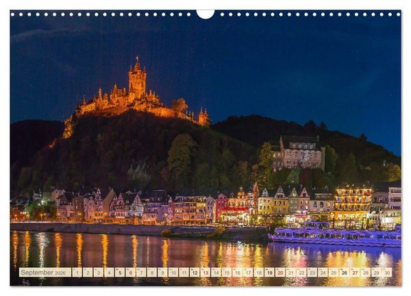 Produktbild: Die Mosel von Metz bis Koblenz (Wandkalender 2026 DIN A3 quer), CALVENDO Monatskalender