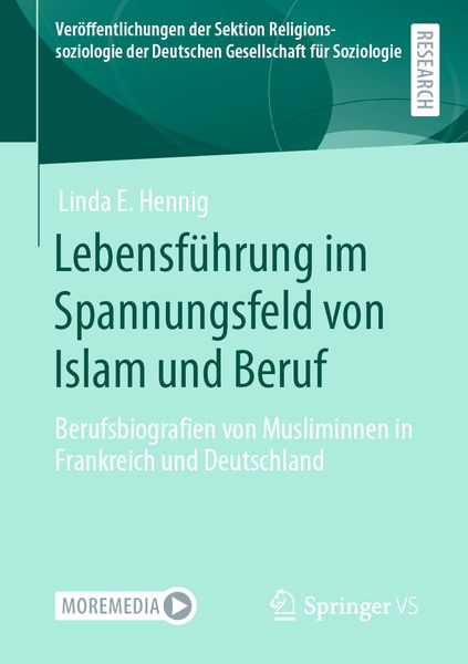 Produktbild: Lebensf&uuml;hrung im Spannungsfeld von Islam und Beruf