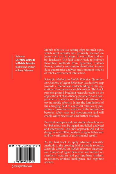 Produktbild: Scientific Methods in Mobile Robotics