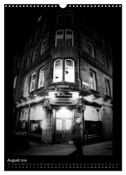 Produktbild: EDINBURGH NOIR (Wall Calendar 2026 DIN A3 portrait), CALVENDO 12 Month Wall Calendar