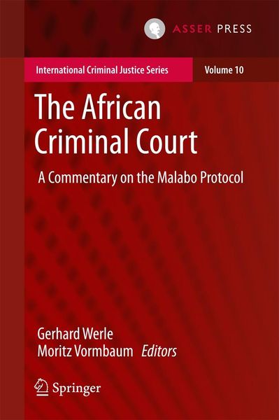 Produktbild: The African Criminal Court