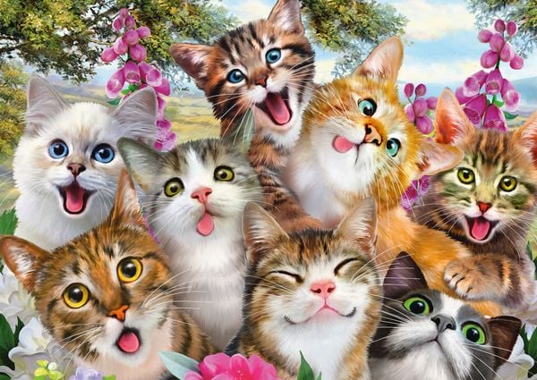 Produktbild: Katzen-Selfie (Puzzle)