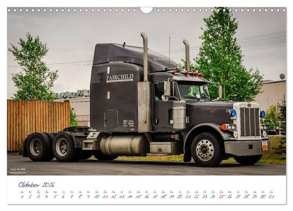 Produktbild: US Cars & Trucks in Alaska (Wandkalender 2026 DIN A3 quer), CALVENDO Monatskalender