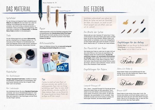 Produktbild: Grundlagenwerkstatt: Grundlagen der Kalligrafie