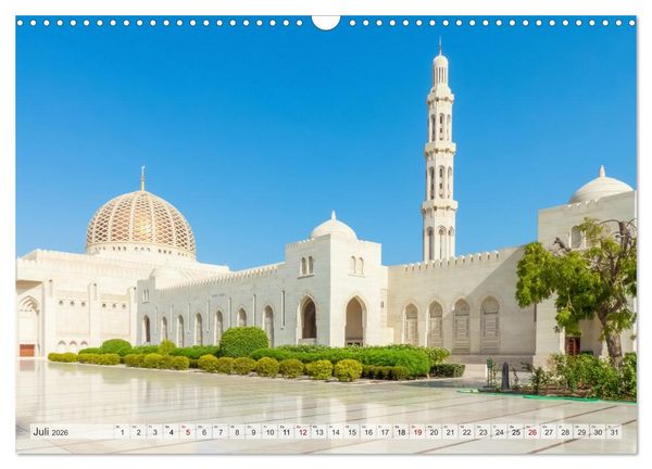 Produktbild: Oman - Historische Perle des Orients (Wandkalender 2026 DIN A3 quer), CALVENDO Monatskalender
