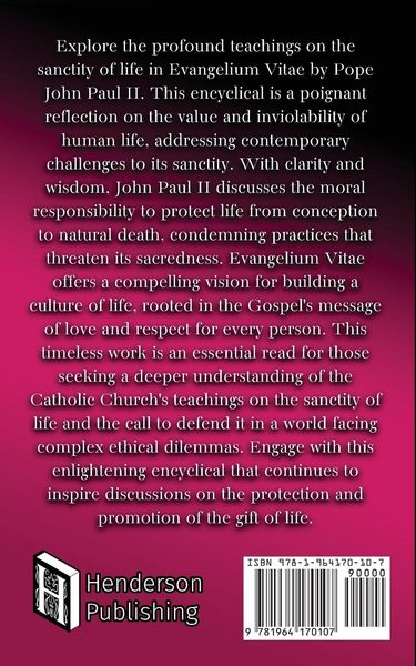 Produktbild: Evangelium Vitae