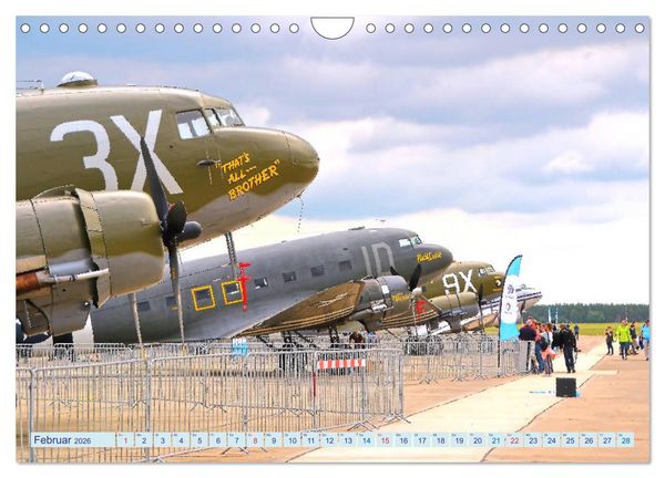 Produktbild: R&uuml;ckkehr der Rosinenbomber (Wandkalender 2026 DIN A4 quer), CALVENDO Monatskalender
