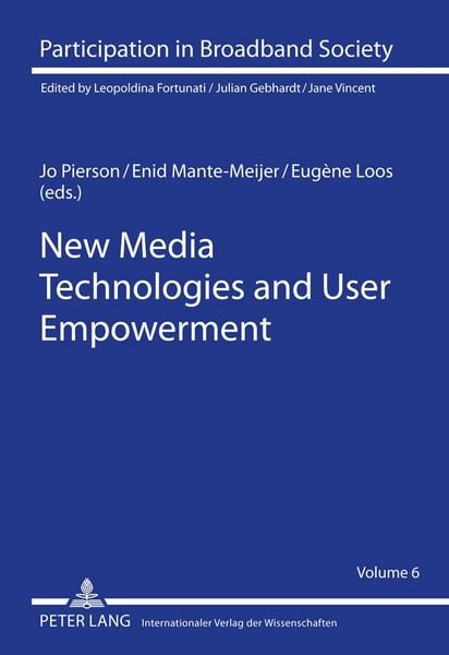 Produktbild: New Media Technologies and User Empowerment
