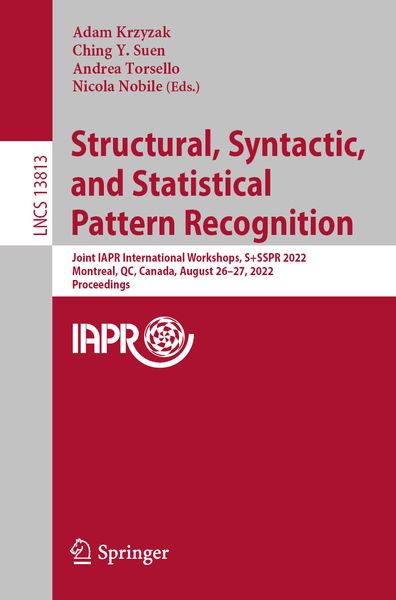 Produktbild: Structural, Syntactic, and Statistical Pattern Recognition