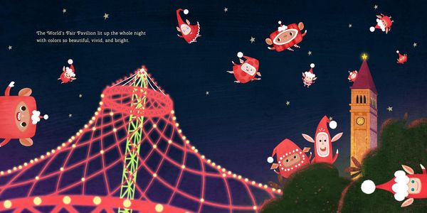 Produktbild: 12 Little Elves Visit Washington